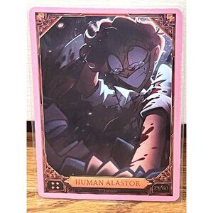 Hazbin Hotel Season 2 2nd Edition Human Alastor Premium Foil #23/60 Ultra Rare